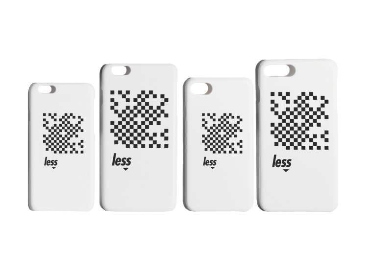 LESS - LOVE LESS IPHONE CASE (WHITE)